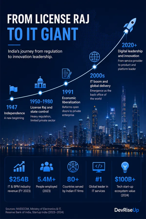 From a licensing firm to an IT giant